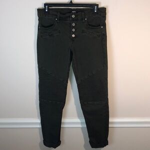 Urban Outfitters BDG Army Green High Waist Moto